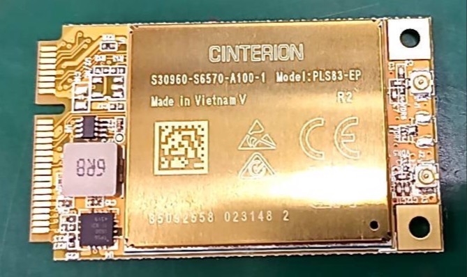 MLiS Mini PCIe card for Telit PLS83 series