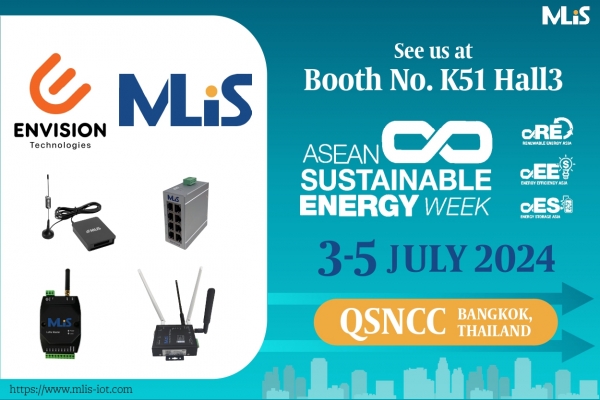 ASEAN Sustainable Energy week with MLiS IoT